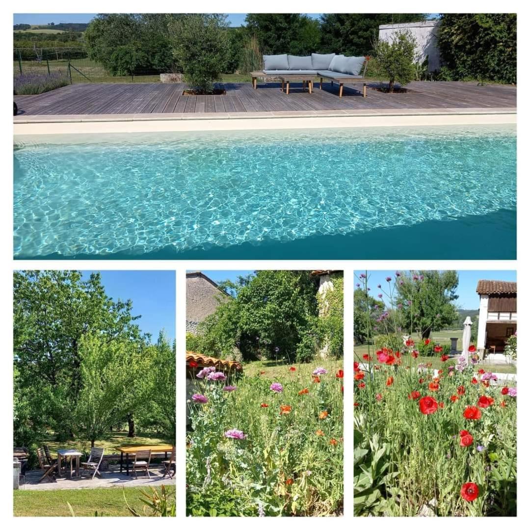 La Grange De Lucie -Chambres D'Hotes En Perigord-Dordogne Nanteuil-Auriac-de-Bourzac ภายนอก รูปภาพ